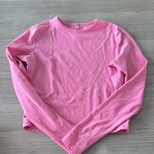 Skims long sleeve cotton jersey